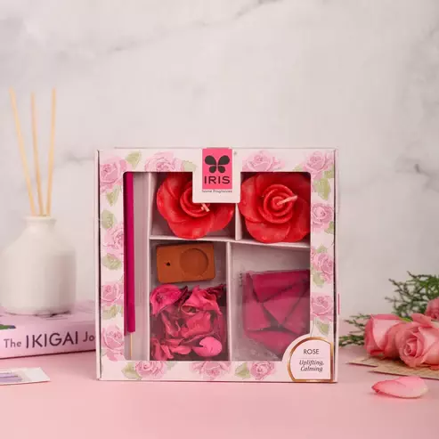 Iris GIFT SET ROSE