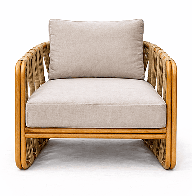 Theo Outdoor Weaving Accent Sofa Chair