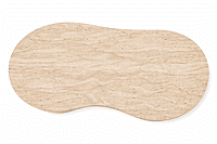 Melena Premium Travertine Marble Coffee Table