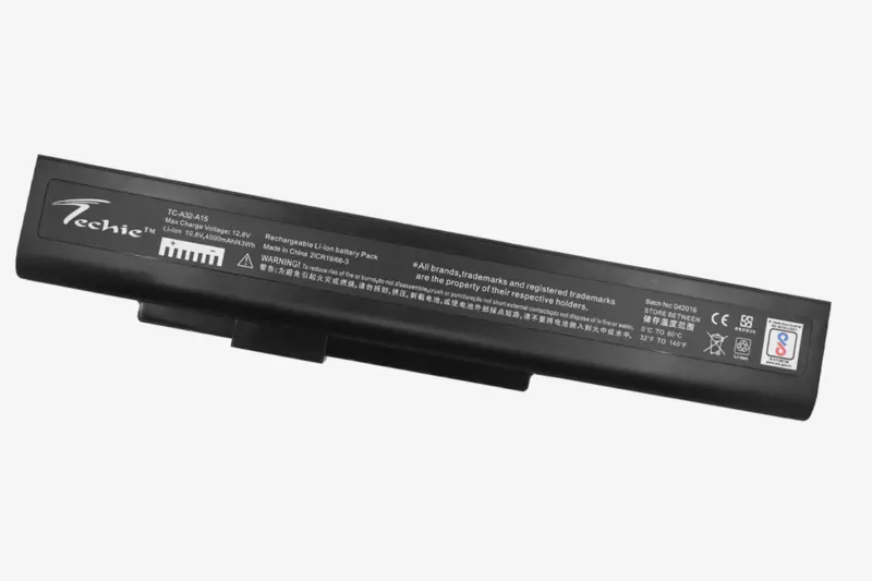 Techie Compatible Battery for MSI A32 A15 – A41-A15, A42-A15 Series Laptops (4000mAh, 6-Cell)