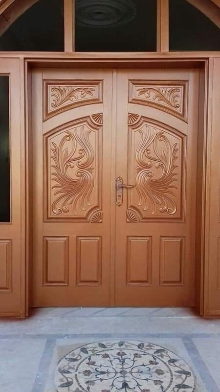 Elegant Bronze Double HDHMR Moulding Door