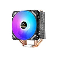 Antec A400i RGB CPU Air Cooler – 120mm PWM Fan | 4 Heat Pipes | 72 CFM