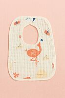 Crinkled Muslin Baby Bibs – Pack of 3 | Assorted Designs