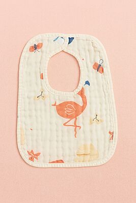 Crinkled Muslin Baby Bibs – Pack of 3 | Assorted Designs Crinkled Muslin Baby Bibs – Pack of 3 | Assorted Designs