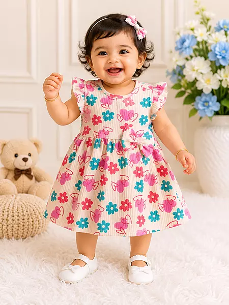 Cotton Mini Rose Floral Print