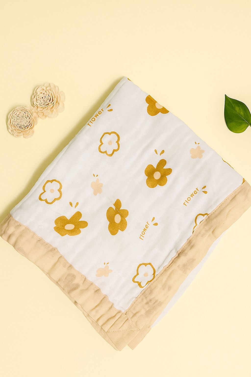 6-Layer Muslin Cotton Bath Towel – Soft & Absorbent – 60 x 120 cm – Assorted Designs