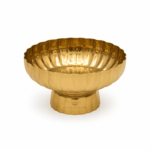PUNCH BOWL 10 " GOLD ZM