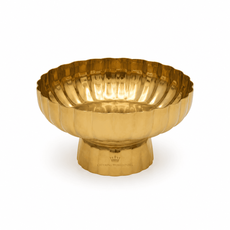 PUNCH BOWL 10 " GOLD ZM