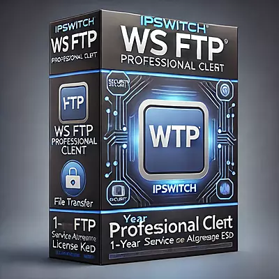 Ipswitch WS FTP Professional Client with 1yr Service Agreement Licence key ESD