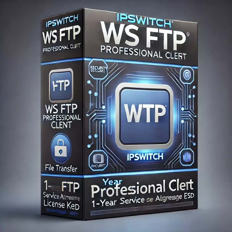 Ipswitch WS FTP Professional Client with 1yr Service Agreement Licence key ESD