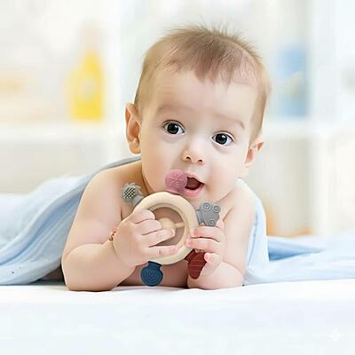 Tutu Silicone Ring Teether Tutu Silicone Ring Teether