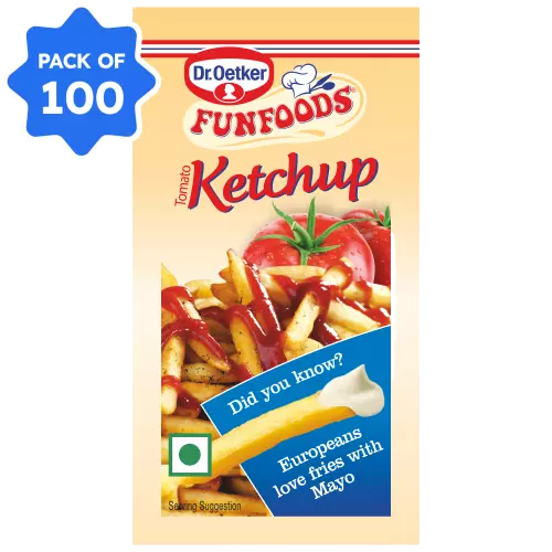 Dr Oetker - Tomato Ketchup Sachet 8Gm*100