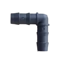 Elbow Barbed Connector / 16 mm(Black)