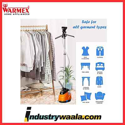 Warmex PGS 05 2200 Watts Garment Steamer with 2.2 Ltr Tank Capacity and powerful steaming