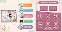 Baby Monthly Milestone Cotton Blanket & Photo Props – Safari Story Baby Monthly Milestone Cotton Blanket & Photo Props – Safari Story