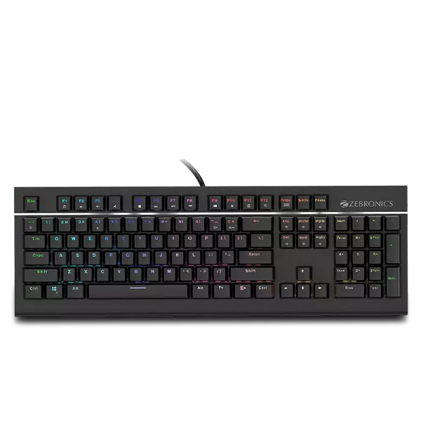 ZEBRONICS Wired USB Gaming Keyboard Zeb-Max Pro V2