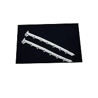 Sterling Silver Small Drops Anklet