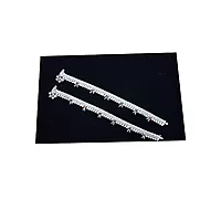 Sterling Silver Small Drops Anklet