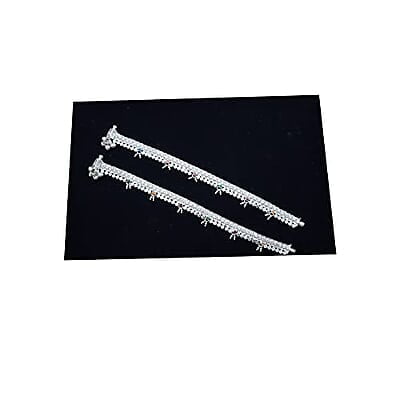 Sterling Silver Small Drops Anklet