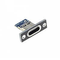USB 3.1 Type-C 4 Pin Female Connector With Data And Charging Port – Panel Mount