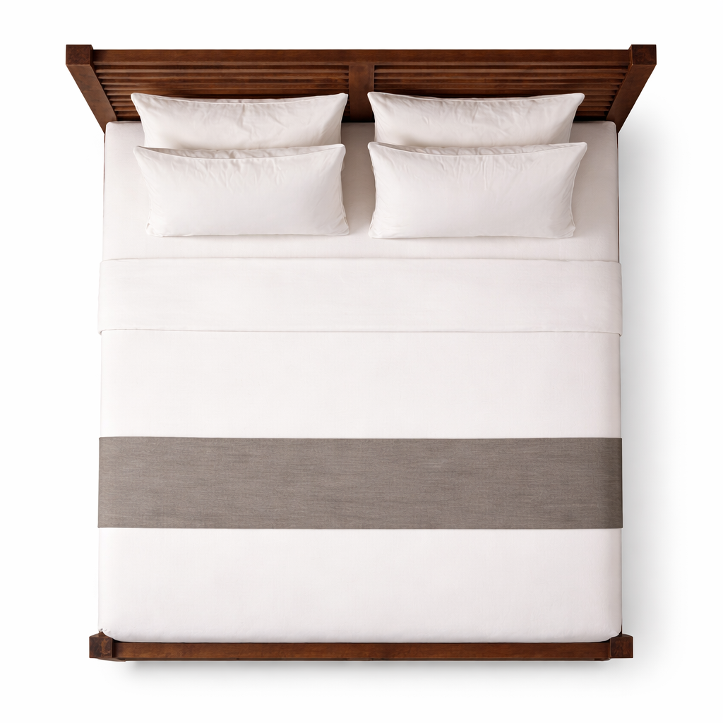 Calicat Loovers Headboard Hotel King Size Bed