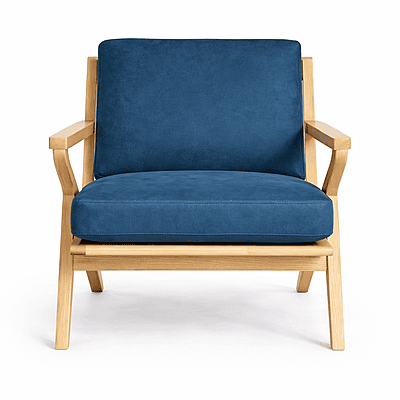 Writers One Seater Sofa Arm Chair