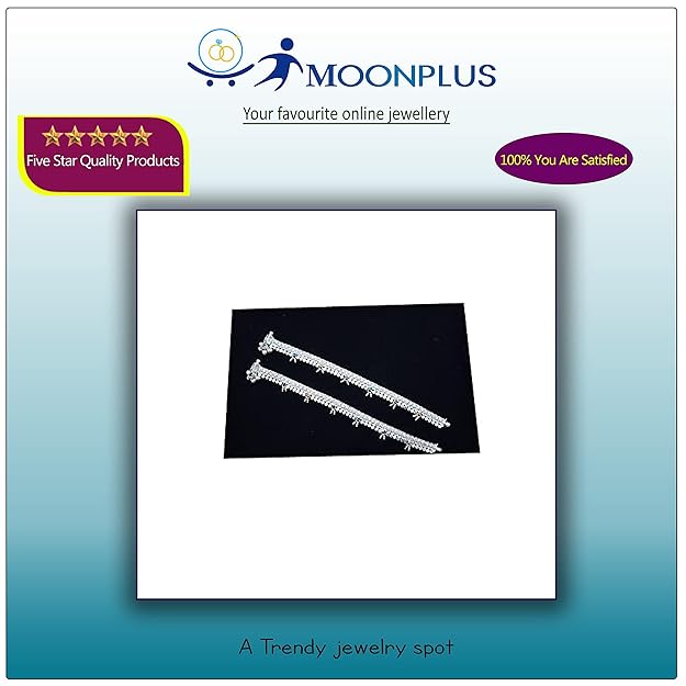 Sterling Silver Small Drops Anklet