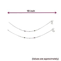 Silver women anklet/payal
