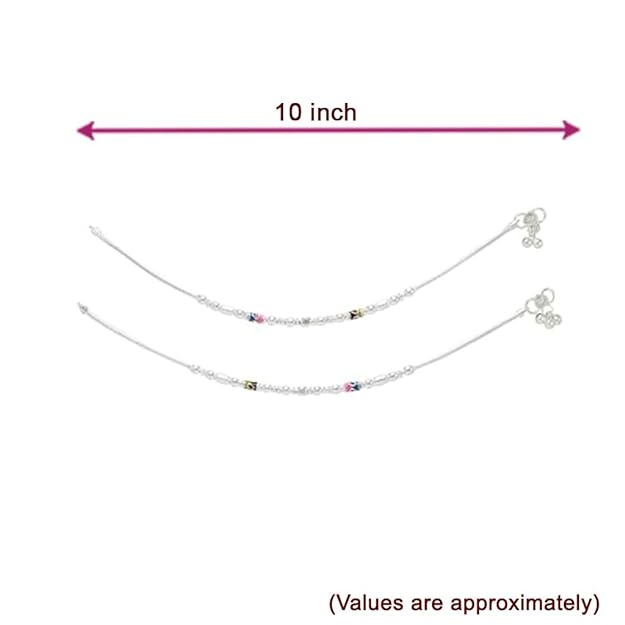 Silver women anklet/payal