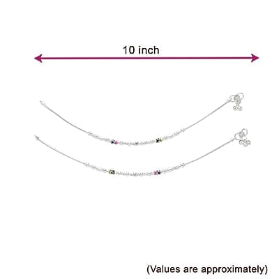 Silver women anklet/payal Silver women anklet/payal