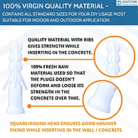 1¼ inch Nylon Plug (7mm) - Pack of 100