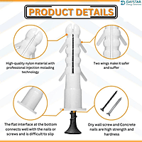 1¼ inch Nylon Plug (7mm) - Pack of 100