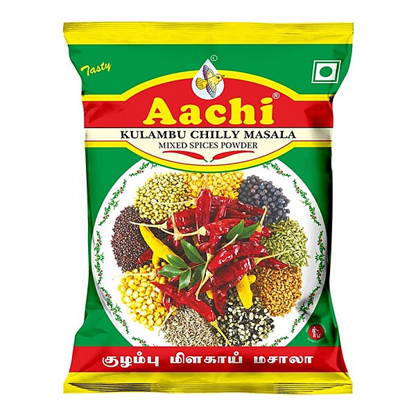 Aachi kulambu chilli powder (kulambu podi)