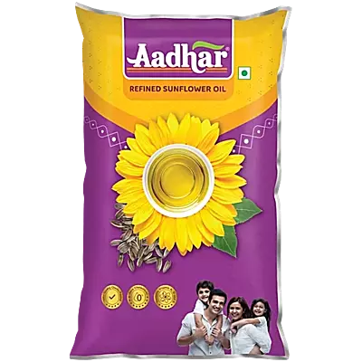 Aadhaar Refind Sunflower Oil