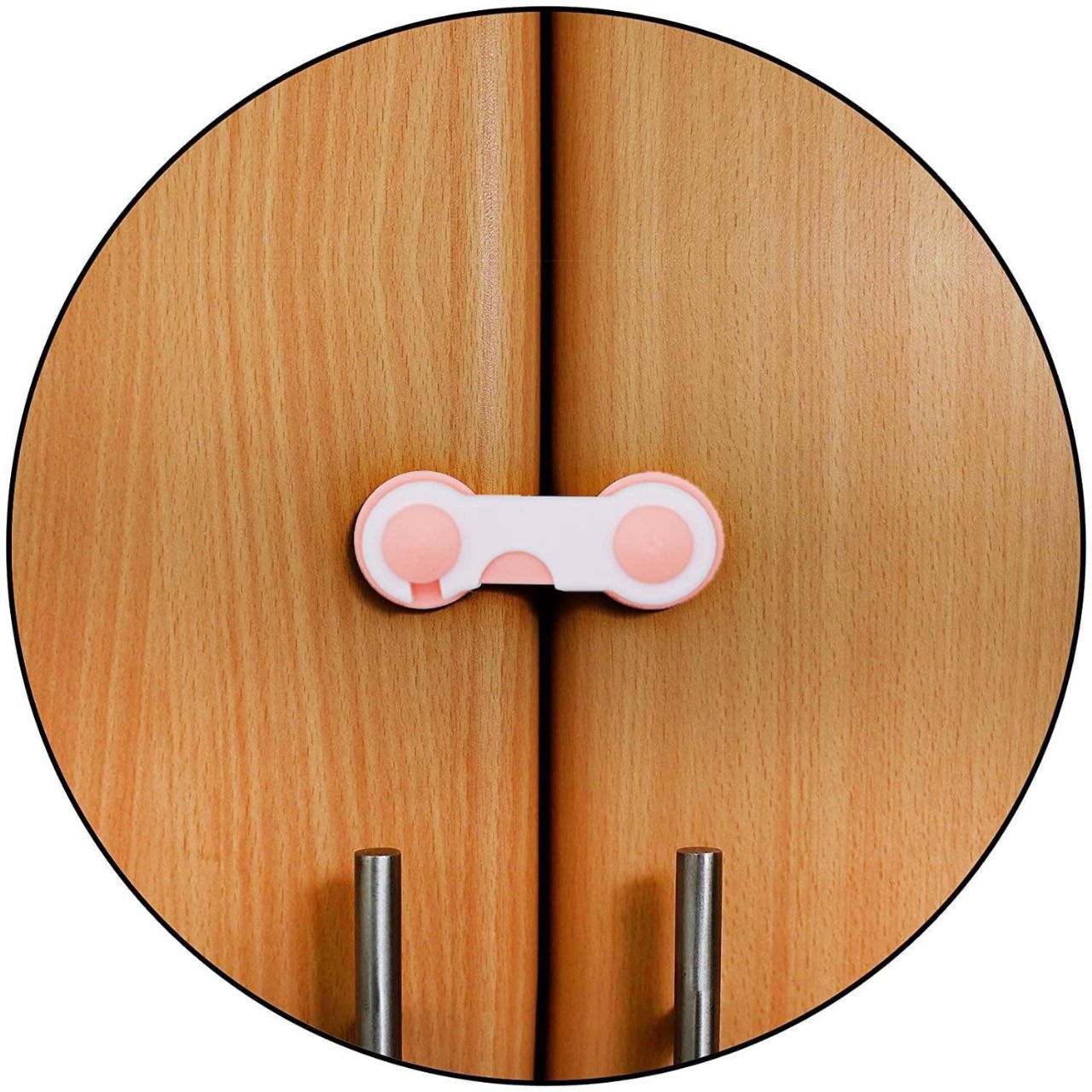 Baby Safety Lock – Dual Adhesive for Doors, Cabinets & Drawers (Pack of 4) Baby Safety Lock – Dual Adhesive for Doors, Cabinets & Drawers (Pack of 4)