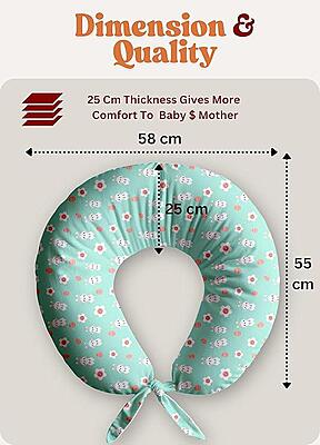 Breastfeeding & Nursing Pillow for New Moms - Green Bunny Breastfeeding & Nursing Pillow for New Moms - Green Bunny