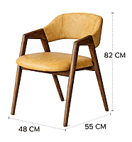 Tashi Upholstered Back Dining Chair
