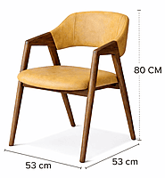 Tashi Upholstered Back Dining Chair