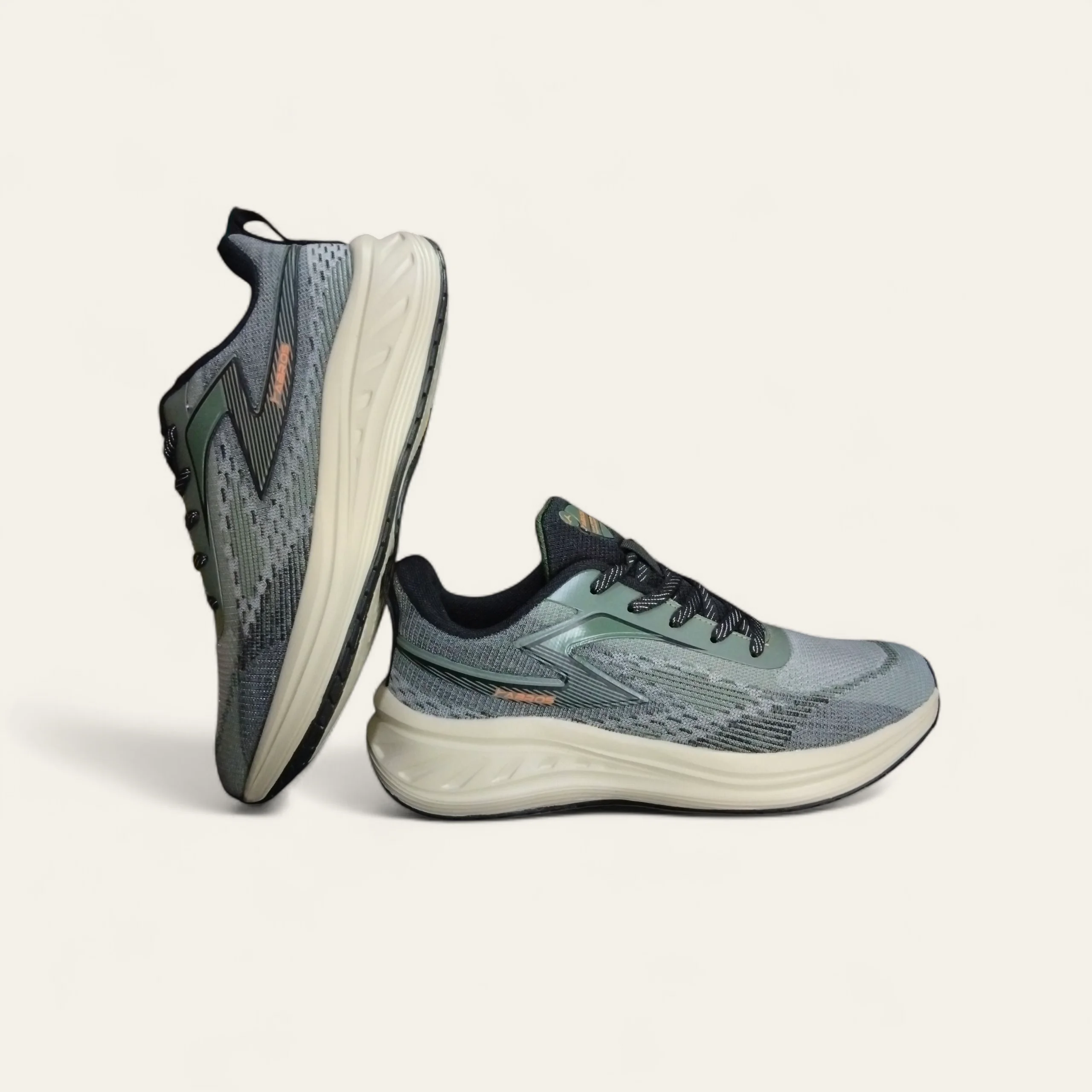 Abros Chance L.Olive/Black - Men's Running Shoes