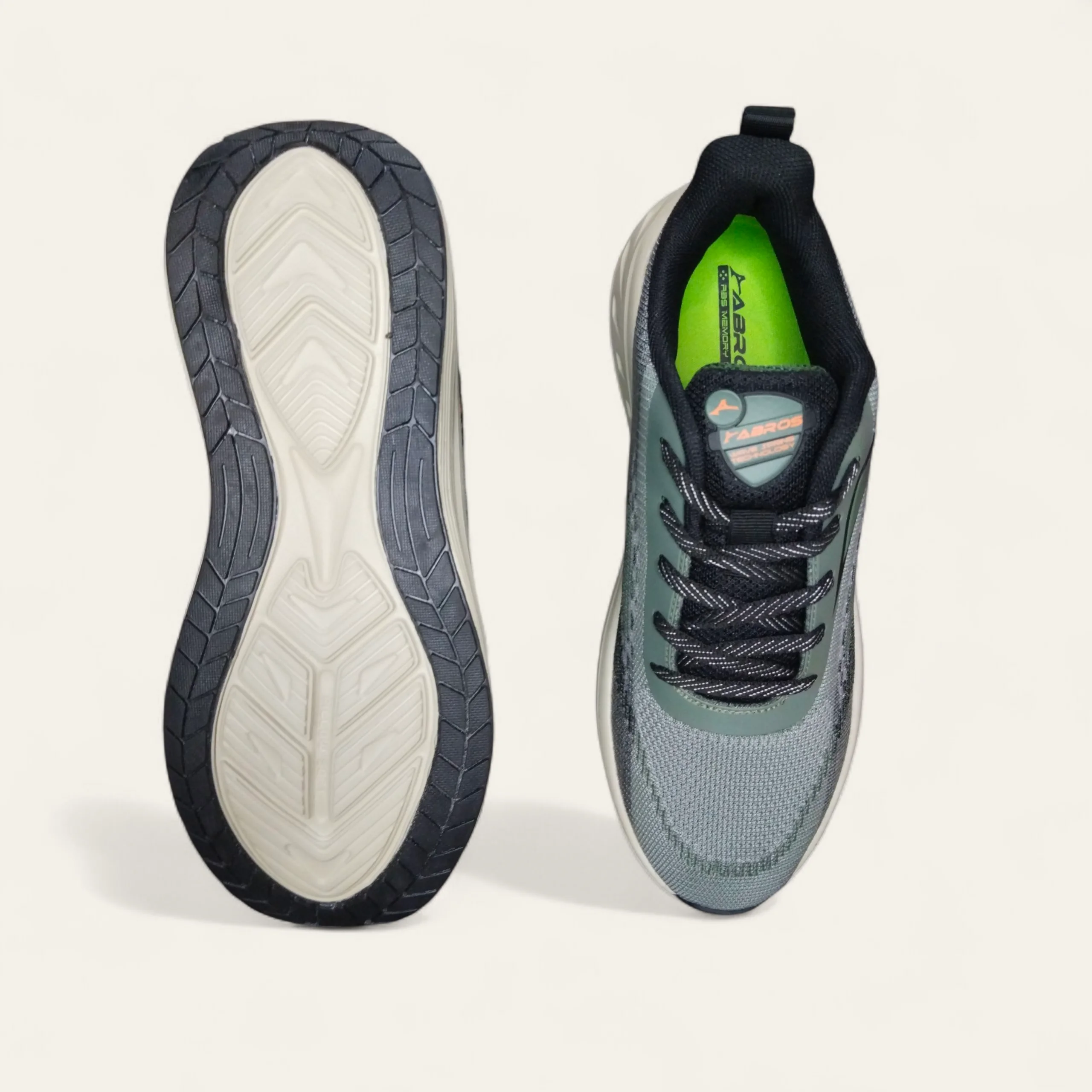 Abros Chance L.Olive/Black - Men's Running Shoes