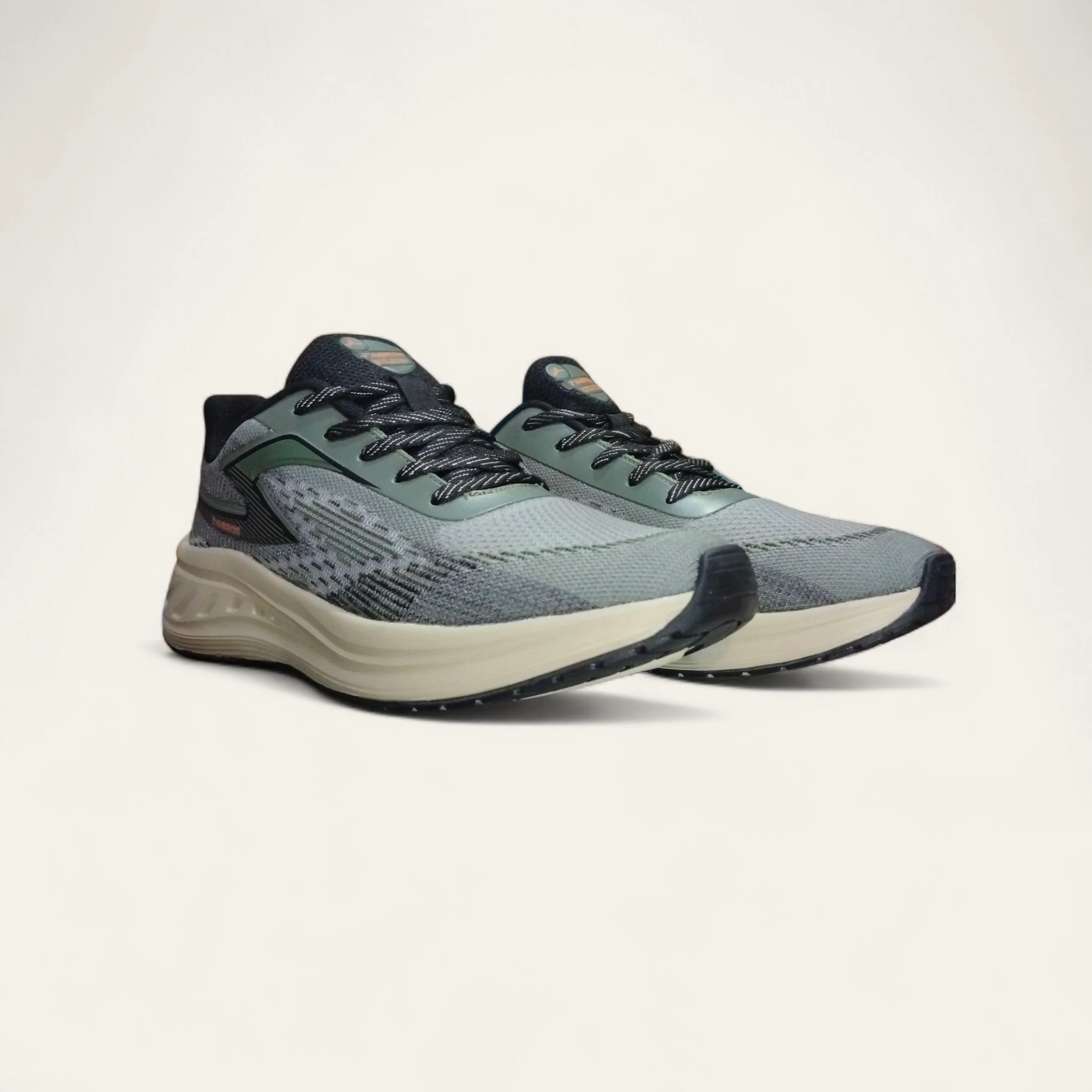 Abros Chance L.Olive/Black - Men's Running Shoes