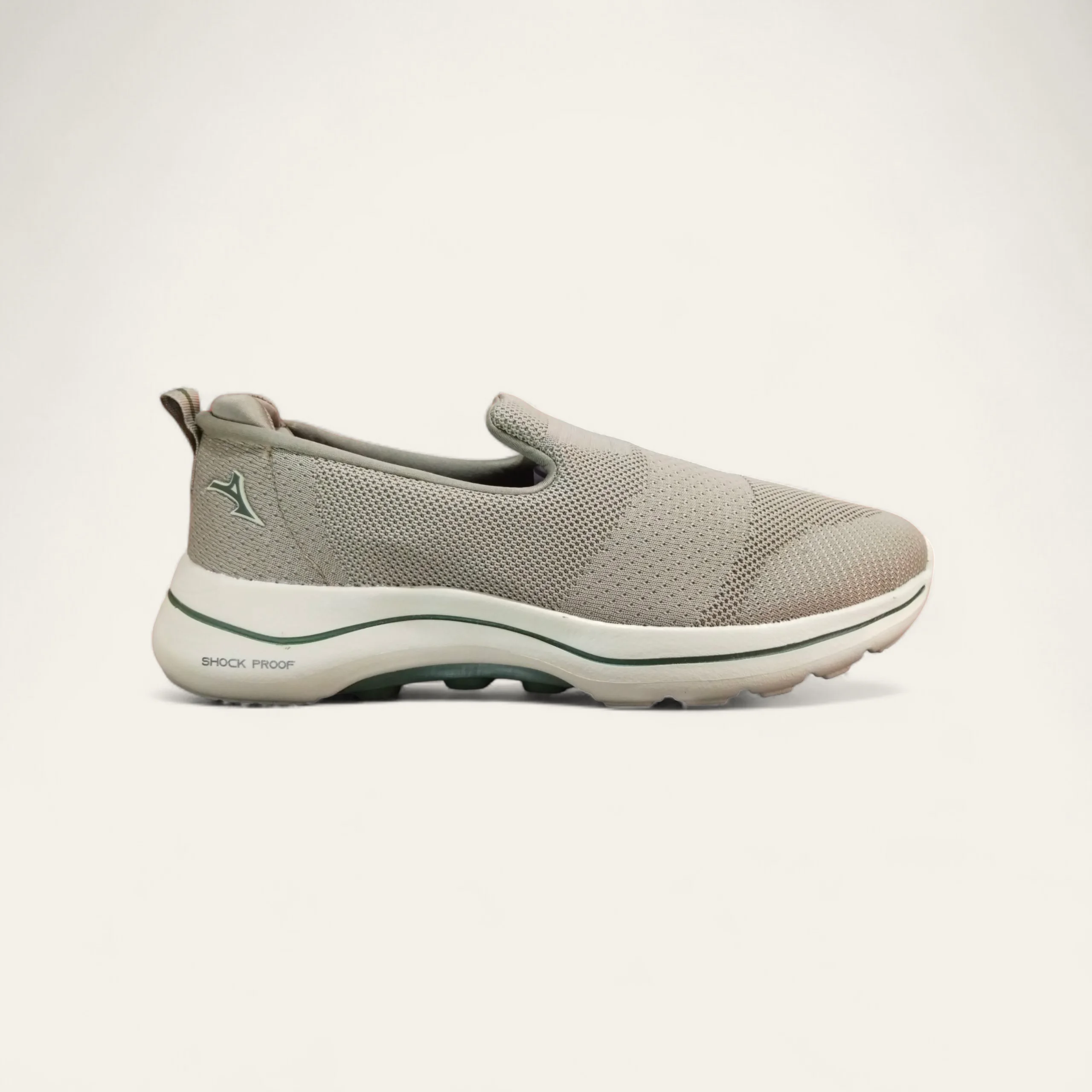 Abros Coolride Pro Khaki/Olive - Men's Plus Size Laceless Shoes