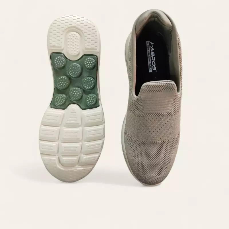 Abros Coolride Pro Khaki/Olive - Men's Plus Size Laceless Shoes