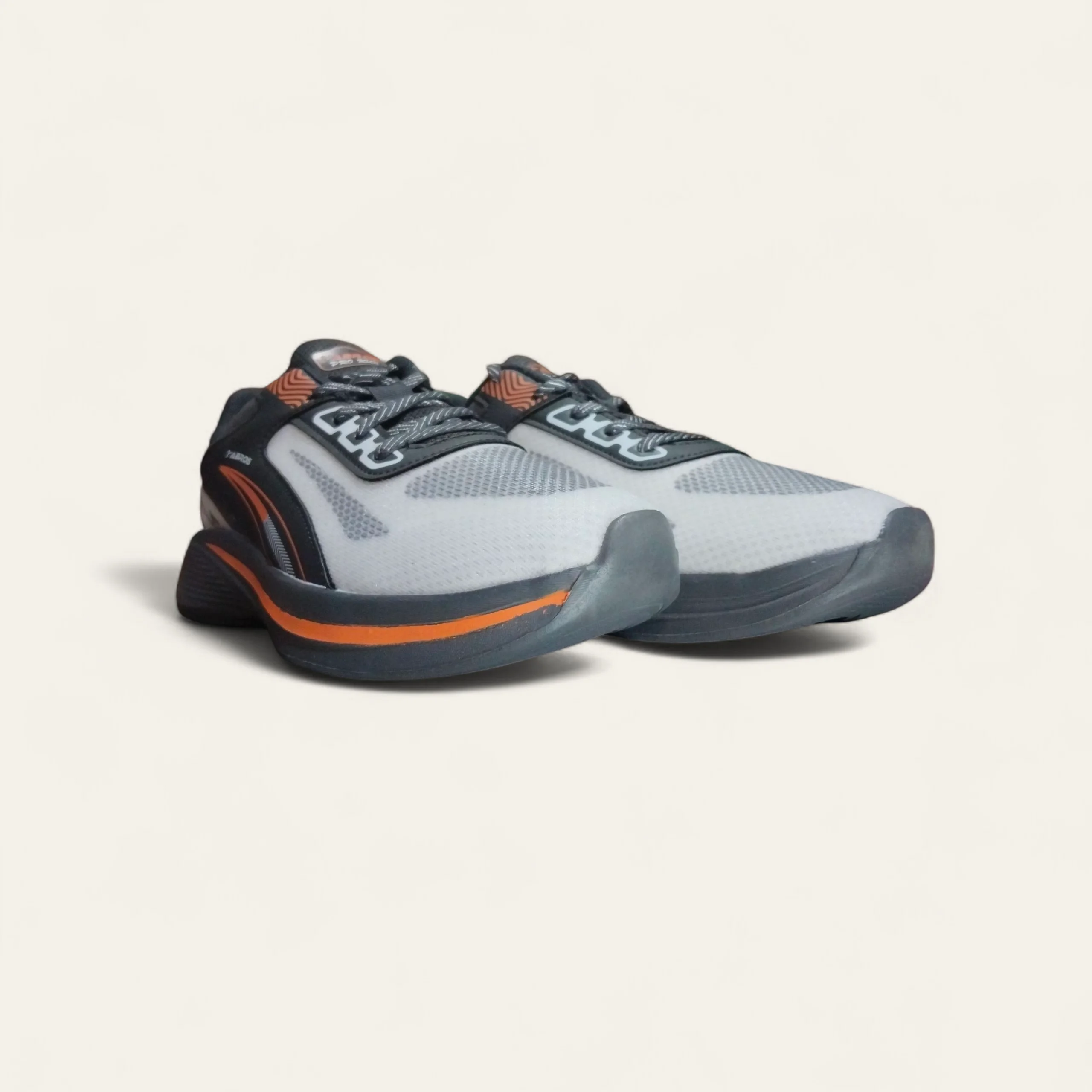 Abros Elan Off White/D.Grey - Men's Running Shoes
