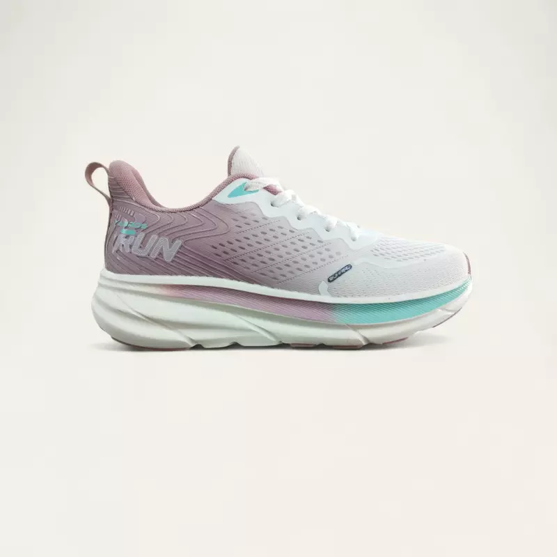 Abros Elevate Pro White/Mauve- Women's Running Shoes
