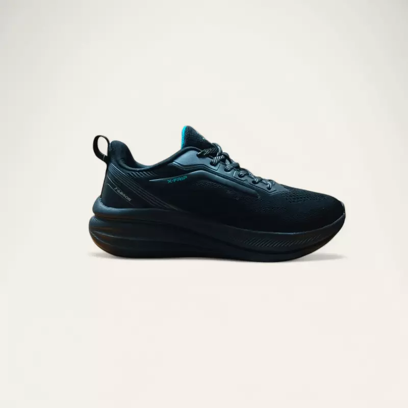 Abros Engrave Black- Men's Running Shoes