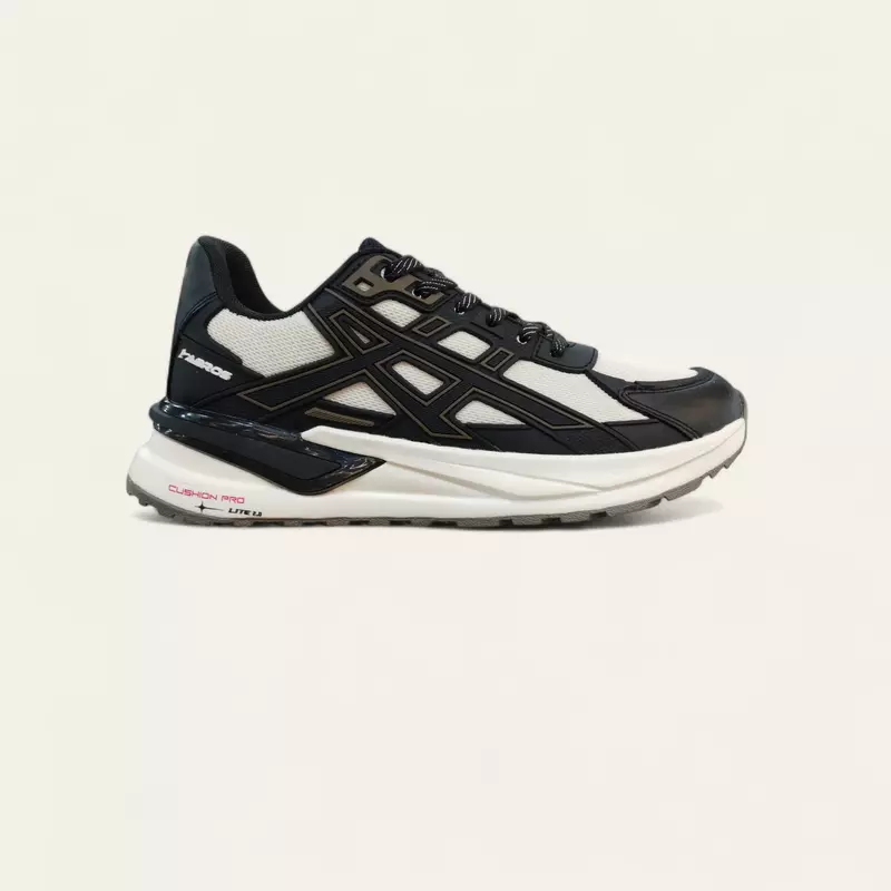 Abros Feron Cream/Black - Men Sports Shoes