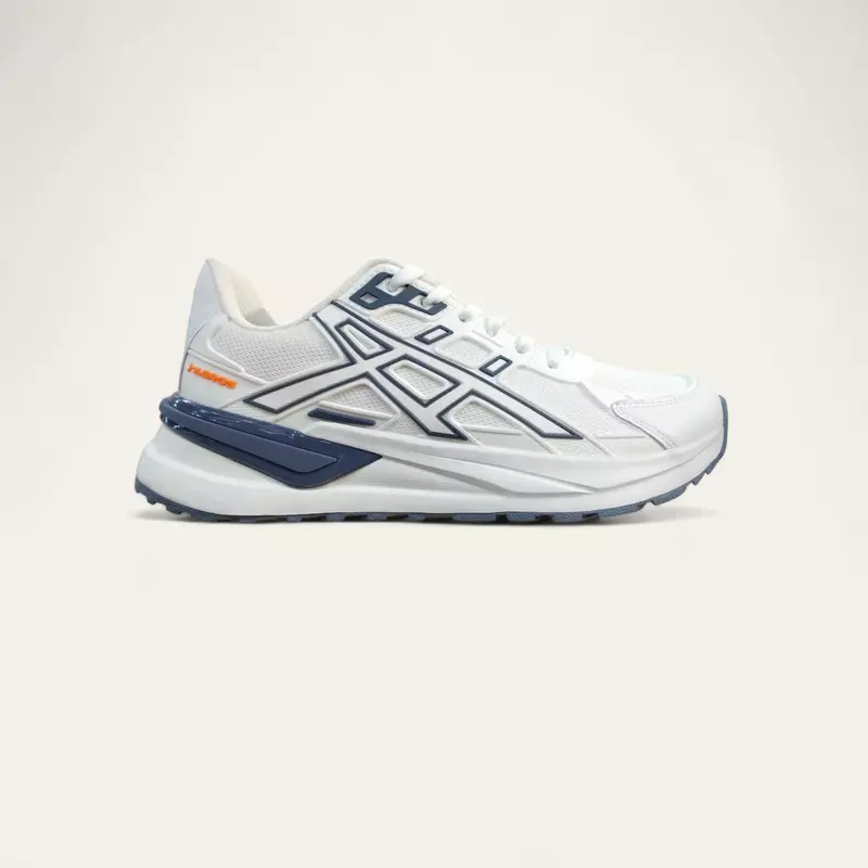 Abros Feron White/Navy - Men's Sports Shoes