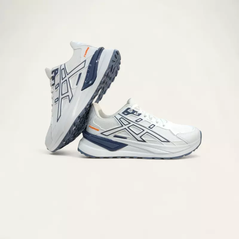 Abros Feron White/Navy - Men's Sports Shoes