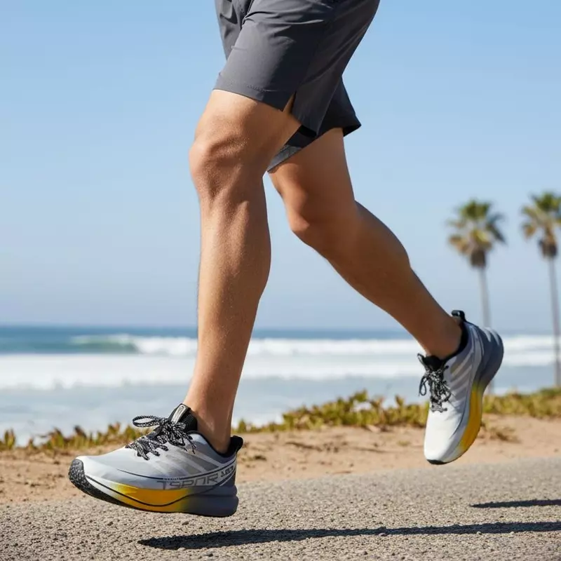 Abros Grip Grey/Slate - Men's Running Shoes